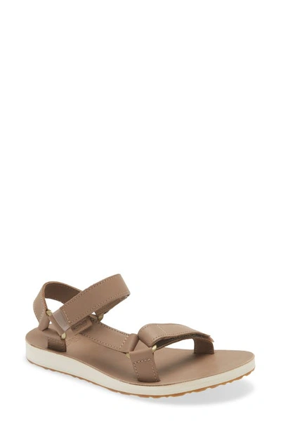 Teva Women's Original Universal Leather Sandals Women's Shoes In Brown |  ModeSens