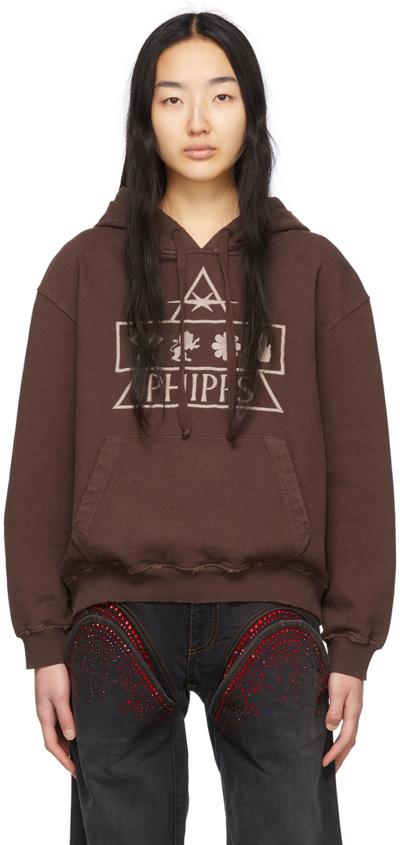 Phipps Brown Organic Cotton Hoodie In Historic Fleece Eart
