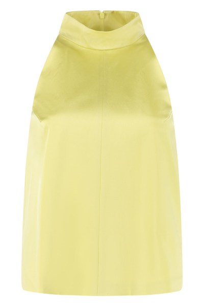 Shop Emilio Pucci Sleeveless Top In Yellow