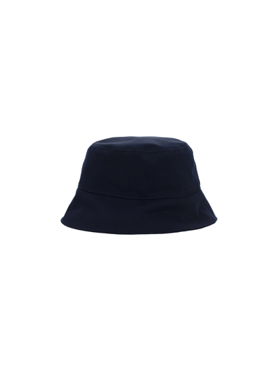 Shop Fendi Bucket Hat In Blu