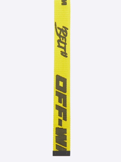 Shop Off-white Quote Tape Belt