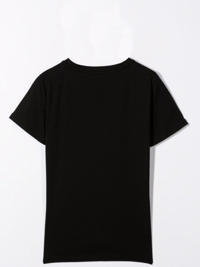 Shop Emporio Armani T-shirt With Print In Black
