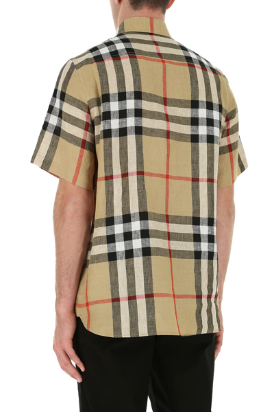 Shop Burberry Camicia-l Nd  Male