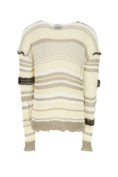Vitelli Chaga Reverse Logo Stitch Sweater