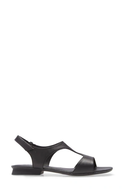 Shop Camper Casi Myra Slingback Sandal In Black Leather