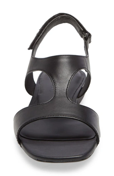 Shop Camper Casi Myra Slingback Sandal In Black Leather