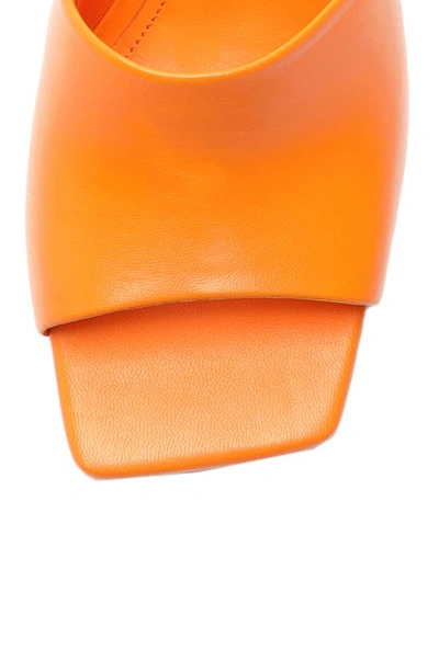 Shop Schutz Lizah Sandal In Bright Tangerine