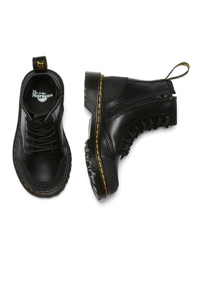 Dr. Martens Kids' Fiori Ankle Boots In Black | ModeSens