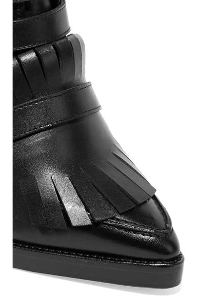 Shop Toga Pulla Buckled Leather Boots