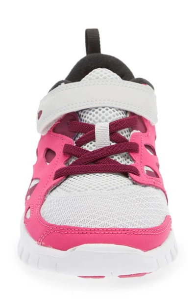 Shop Nike Free Run 2 Sneaker In Platinum/ Pink Prime/ Sangria