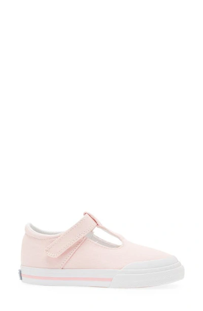 Footmates Drew Mary Jane Sneaker In Rose