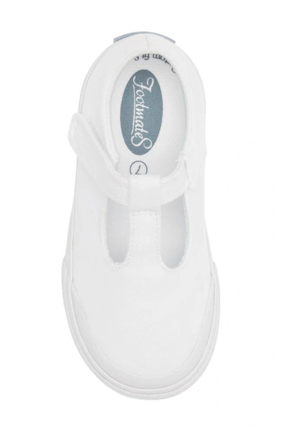 Shop Footmates Drew Mary Jane Sneaker In White