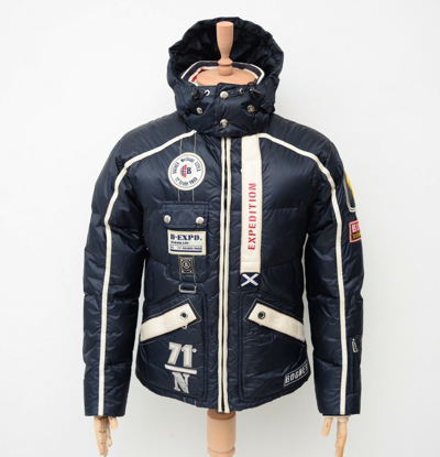 Pre-owned Bogner Men's Expedition 71 Nordkap Down Puffer Jacket Ski Blue  Size 48 M Us 38 | ModeSens