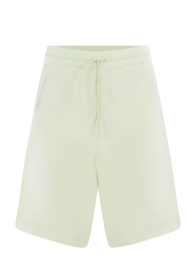 Shop Y-3 Shorts  Classic Terry In Cotone In Lime