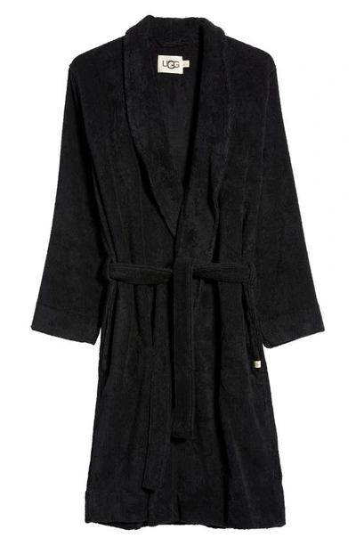 Shop Ugg Turner Robe In Black