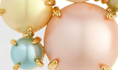 Lele Sadoughi X Atlantic-pacific Imitation Bubble Pearl Stud Earrings In Pastel Rainbow