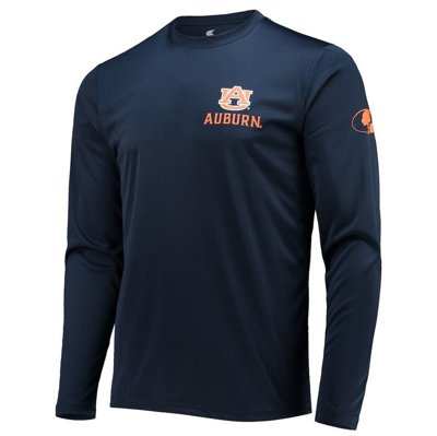 Shop Colosseum Navy Auburn Tigers Mossy Oak Spf 50 Performance Long Sleeve T-shirt