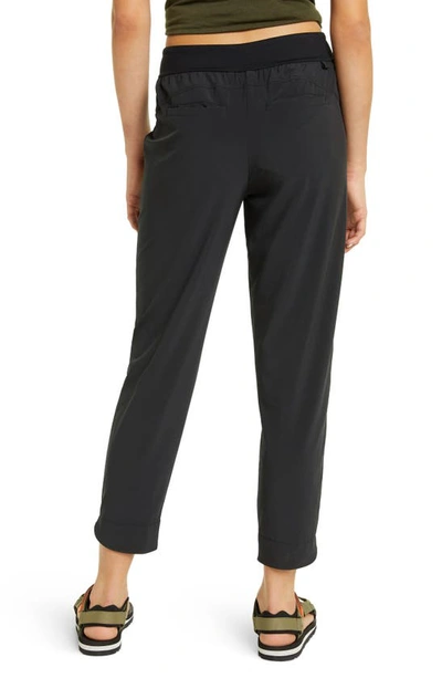 Shop Zella Getaway Ankle Pocket Pants In Black