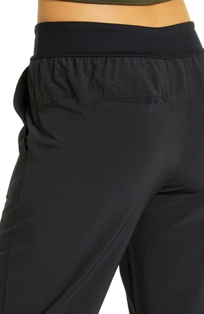 Shop Zella Getaway Ankle Pocket Pants In Black