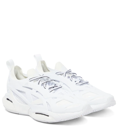 Shop Adidas By Stella Mccartney Solarglide Sneakers In Ftwwht/actora/whtvap