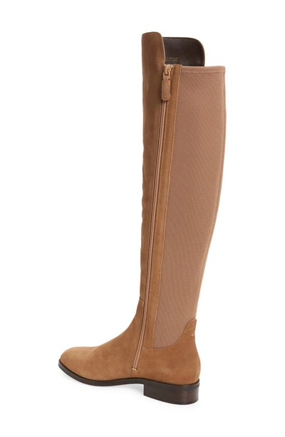 Shop Cole Haan Isabelle Over The Knee Boot In Whiskey Suede