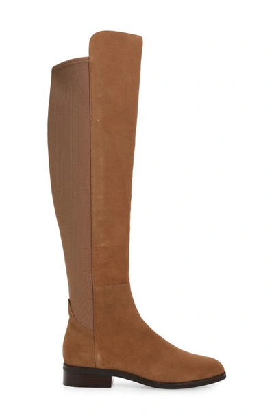 Shop Cole Haan Isabelle Over The Knee Boot In Whiskey Suede