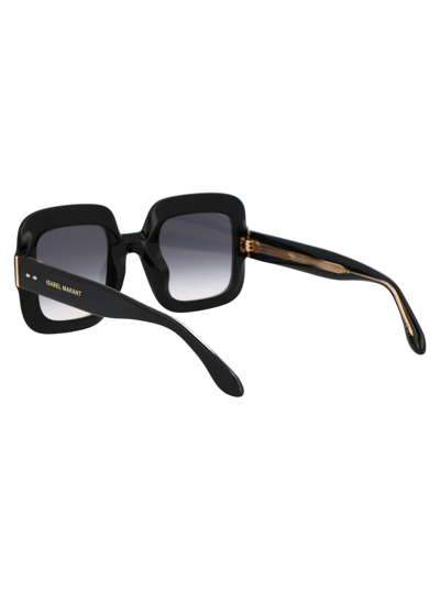 Shop Isabel Marant Sunglasses In 8079o Black