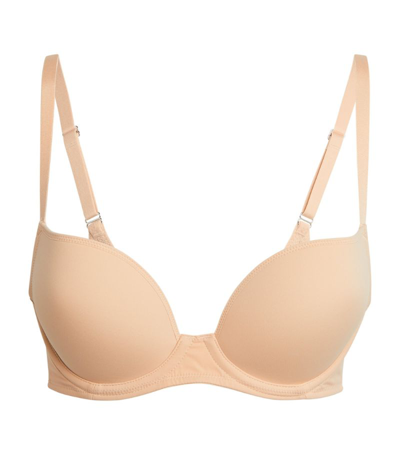 Shop Wacoal Accord Underwired Plunge Bra In Nude