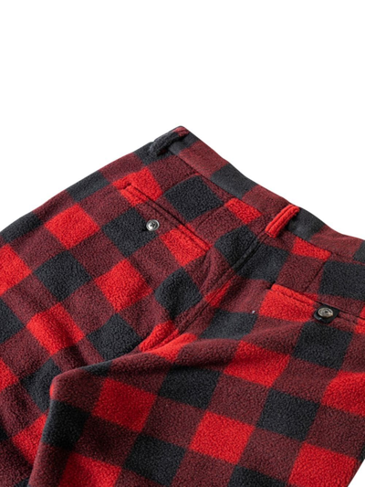 Shop Palace X Ralph Lauren Polar Fleece Chinos In Red