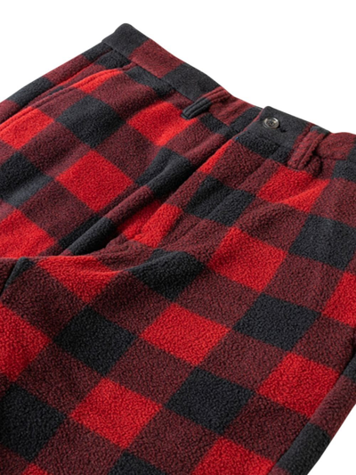 Shop Palace X Ralph Lauren Polar Fleece Chinos In Red