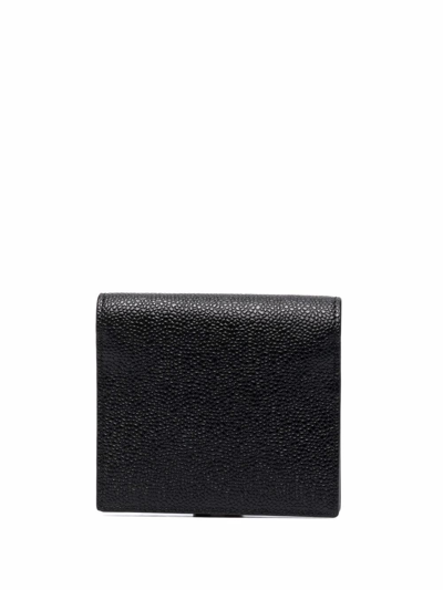 Thom Browne Rwb-bow Chain-strap Cardholder In Black