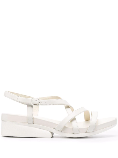 Shop Camper Minikaah Open-toe Sandals In White