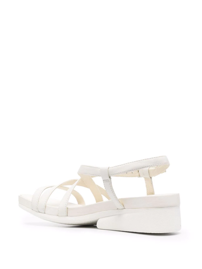 Shop Camper Minikaah Open-toe Sandals In White