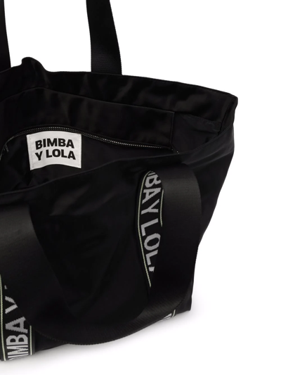 Bimba Y Lola Logo-Print Shoulder Bag