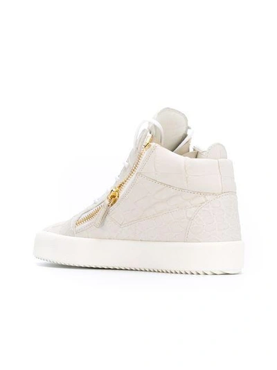 Shop Giuseppe Zanotti Kriss Hi-top Sneakers