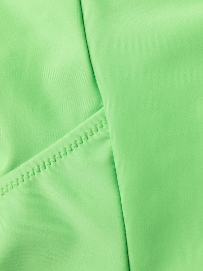 Shop Nanushka Sweetheart-neckline Slip-on One-piece In Green