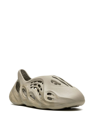 Adidas Originals Yeezy Foam Runner "stone Sage" Sneakers In Nude