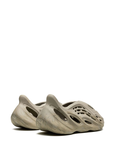 Adidas Originals Yeezy Foam Runner "stone Sage" Sneakers In Nude