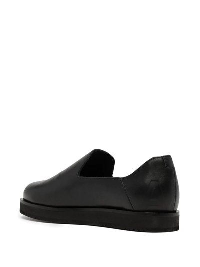 Shop A-cold-wall* Logo Slip-on Loafers In Schwarz