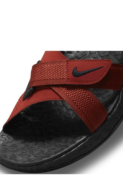 Shop Nike Acg Air Deschutz + Sandal In Redstone/ Black