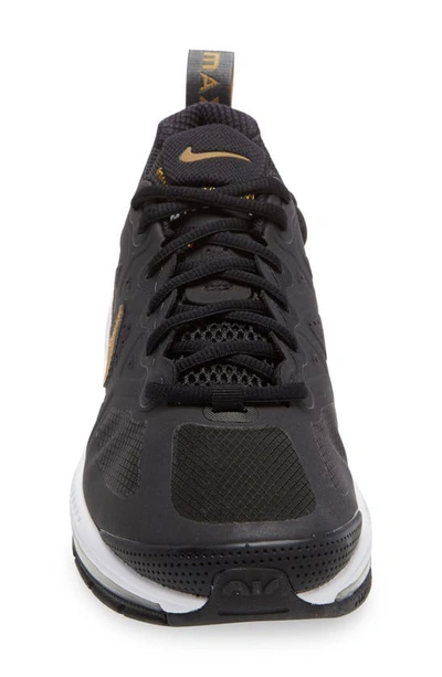 Shop Nike Air Max Genome Sneaker In Black/ Metallic Gold