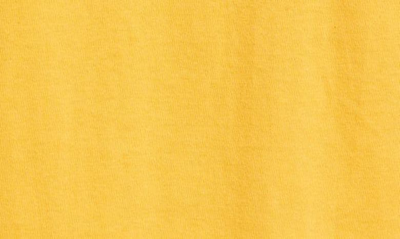 Shop Comme Des Garçons Play Small Heart Cotton T-shirt In Yellow