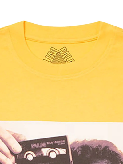 Shop Palace Deckhead Short-sleeve T-shirt In Yellow