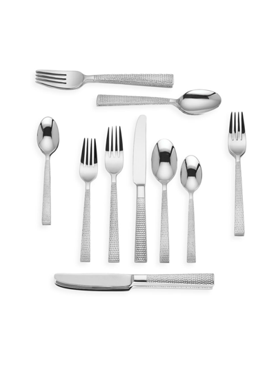 Shop Kate Spade Wickford 20-piece Flatware Set In Stainless