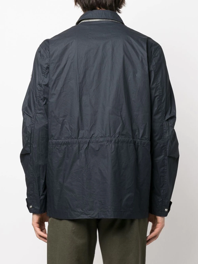 Woolrich Silverbow Field Jacket In Blue