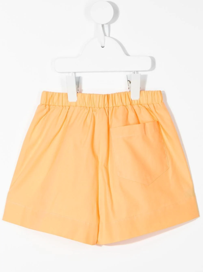Shop Rejina Pyo Miki Organic Cotton Shorts In Orange