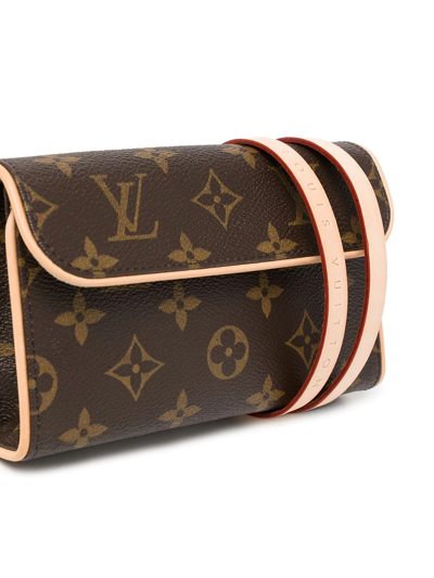 Pre-owned Louis Vuitton Pochette Florentine 腰包（2007年典藏款） In Brown