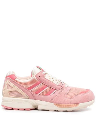 Shop Adidas Originals Zx 8000 Lace-up Sneakers In Pink