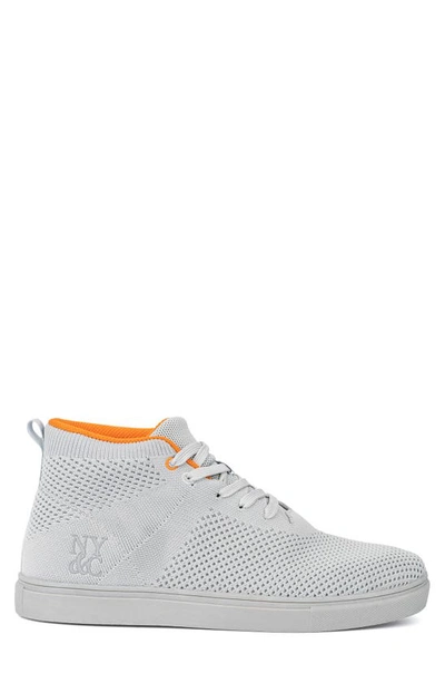 Shop New York And Company Hill Knit Chukka Sneaker In Gray