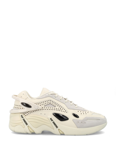 Shop Raf Simons Cylon-21 Low-top Sneakers In Off White